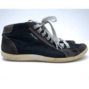 Vintage 2000's Y2K Prada 4T1836 Linea Rossa Sneakers Men's 9